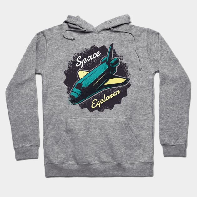 Space Explorer Shuttel Hoodie by LR_Collections